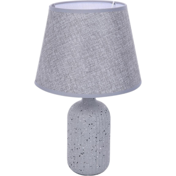 Настольная лампа LUMION FANNA 8216/1T CLASSI LN25 Е27 1*60W 220V серый, керамика/текстиль